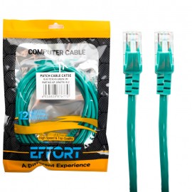 کابل شبکه Cat5E پچ کورد ایفورت (EFFORT) طول 3 متر