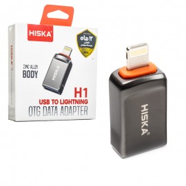 تبدیل OTG (USB To Lightning) هیسکا (HISKA) مدل H1