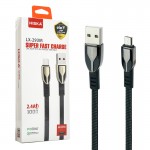 کابل اندروید (MicroUSB) هیسکا (HISKA) طول 1 متر مدل LX-293M