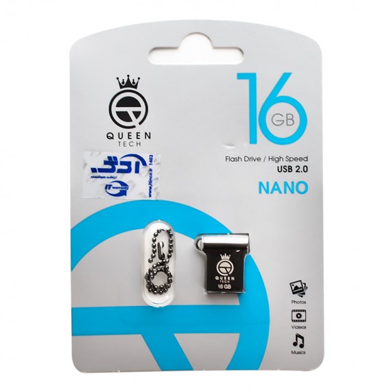 فلش Queen Tech مدل NANO 16GB