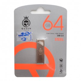 فلش Queen Tech مدل 64GB STEEL