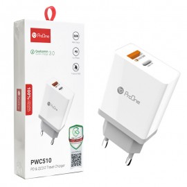 شارژر دیواری USB و Type-c پورت پرووان (ProOne) مدل PWC510 (CH03)