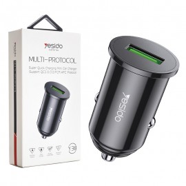 شارژر فندکی تک پورت یسیدو (Yesido) مدل Y38