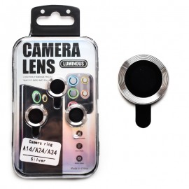 محافظ لنز و گلس تکی دوربین موبایل مناسب برای گوشی Samsung A14/A24/A34