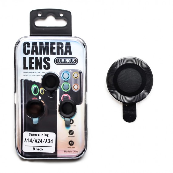 محافظ لنز و گلس تکی دوربین موبایل مدل Samsung A14/A24/A34