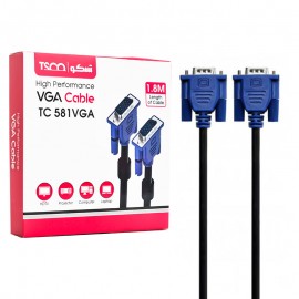 کابل VGA تسکو (TSCO) طول 1.8 متر مدل TC 581