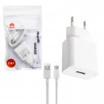 شارژر تک پورت + کابل تایپ سی هواوی (HUAWEI) مدل HW-059200EHQ