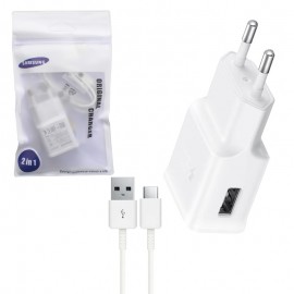 شارژر تک پورت + کابل تایپ سی سامسونگ (SAMSUNG) مدل EP-TA200