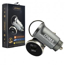 شارژر فندکی 30 وات اپیمکس (EPIMAX) مدل EU-78