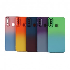 گارد سیلیکونی دو رنگ مدل Samsung A20S