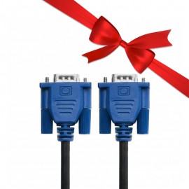 بسته 2+15 عددی کابل VGA سیبسانگ (SYBSUNG) اورجینال 5+4 طول 1.5 متر (دو عدد رایگان)