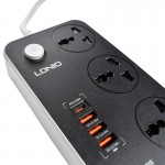 چند راهی برق + چهار پورت USB الدینیو (LDNIO) مدل SC3412