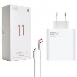فست شارژر شیائومی (Xiaomi) 120W + کابل تایپ سی مدل MDY-13-EE