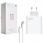 فست شارژر شیائومی (Xiaomi) 120W + کابل تایپ سی مدل MDY-13-EE