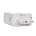بسته 6 عددی فست شارژر تک پورت و کابل تایپ سی اپو (OPPO) 80W مدل VCB8JACH گارانتی خرید عمده + یک عدد رایگان