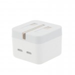 بسته 6 عددی کلگی فست شارژر سه شاخه اروپایی اپل (Apple) 50W گارانتی خرید عمده + یک عدد رایگان
