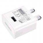 بسته 6 عددی فست شارژر سه شاخه اروپایی و کابل تایپ سی سامسونگ (Samsung) 25W مدل EP-TA20UWE گارانتی خرید عمده + یک عدد رایگان