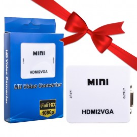 بسته 1+8 عددی تبدیل HDMI به VGA مدل MINI Series ( یک عدد رایگان)