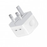 بسته 6 عددی فست شارژر 2 پورت و کابل اپل (Apple) 50W مدل ZM826-04495-A A2306 گارانتی خرید عمده + یک عدد رایگان