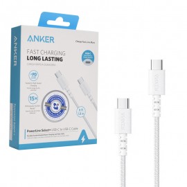 کابل تایپ سی به تایپ سی (Type-C to Type-C) انکر (Anker) طول 1.8 متر مدل A8033H21