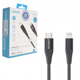 کابل تایپ سی به آیفون (Type-C to Lightning) انکر (Anker) طول 1.8 متر مدل A8653H11