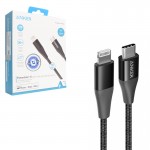 کابل تایپ سی به آیفون (Type-C to Lightning) انکر (Anker) طول 0.9 متر مدل A8652H11