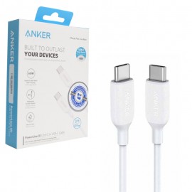 کابل تایپ سی به تایپ سی (Type-C to Type-C) انکر (Anker) طول 0.9 متر مدل A8852H21