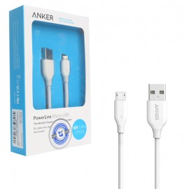 کابل اندروید (MicroUSB) انکر (Anker) طول 1.8 متر مدل A8133H21