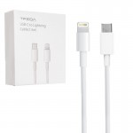 کابل تایپ سی به آیفون (Type-C to Lightning) ترکا (TREQA) طول 1.5 متر مدل CA-1514