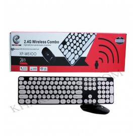 کیبورد و موس بی سیم ایکس پی (XP) مدل W5100