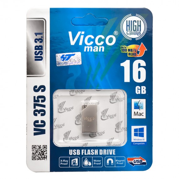 فلش ویکومن (Vicco man) مدل 16GB VC375 USB 3.1