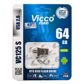فلش OTG MICRO ویکومن (Vicco man) مدل 64GB VC125
