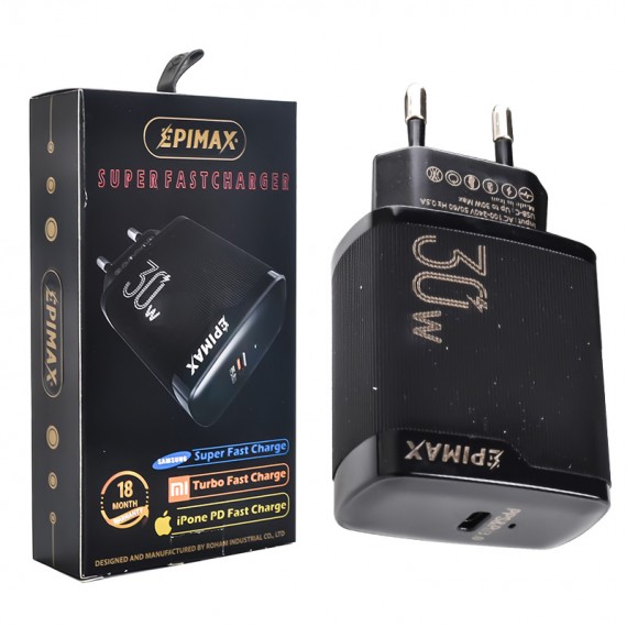 کلگی شارژر تک پورت اپیمکس (EPIMAX) 30W مدل EU-83