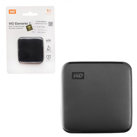 هارد SSD اکسترنال وسترن دیجیتال (Western Digital) ظرفیت 1TB مدل WDBAYN0010BBK-WESN
