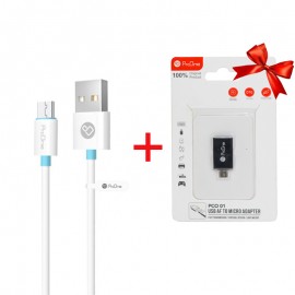 کابل اندروید طول 1 متر پرووان (ProOne) مدل PCC350M + یک عدد OTG PCO 01 رایگان