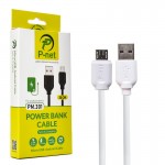 کابل اندروید (MicroUSB) پی نت (P-net) طول 30 سانتی متر مدل PM.301