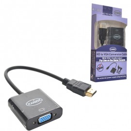 تبدیل HDMI TO VGA همراه کابل صدا کایزر (KAISER) مدل K-301