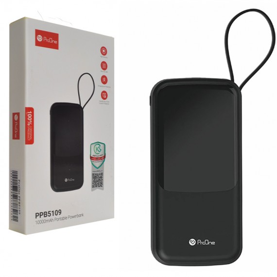 پاوربانک پرووان (ProOne) مدل PPB5109 ظرفیت 10000mAh