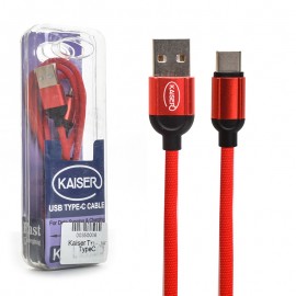 کابل تایپ سی (Type-c) کایزر (KAISER) طول 1 متر مدل T210