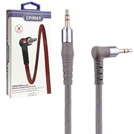 کابل 1 به 1 صدا (AUX) سری 90 درجه اپیمکس (EPIMAX) طول 2 متر مدل ES-68