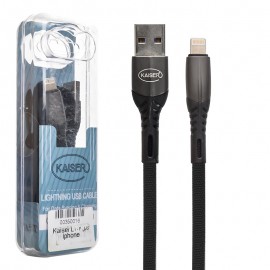 کابل آیفون (Lightning) کایزر (KAISER) طول 1 متر مدل L102