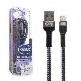 کابل آیفون (Lightning) کایزر (KAISER) طول 1 متر مدل L108
