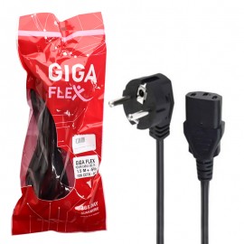 کابل برق کامپیوتر گیگا فلکس (GIGA FLEX) 2×0.75 طول 1.5 متر