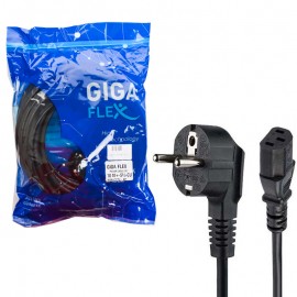 کابل برق کامپیوتر گیگا فلکس (GIGA FLEX) مدل 1×2 CCTV-PC طول 10 متر