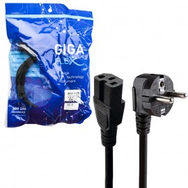 کابل برق کامپیوتر گیگا فلکس (GIGA FLEX) مدل 1×3 C15 طول 1.5 متر
