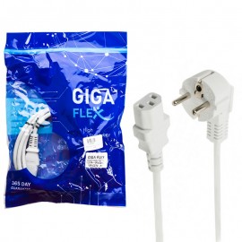 کابل برق کامپیوتر گیگا فلکس (GIGA FLEX) مدل 0.75×3 CCTV-PC طول 1.8 متر