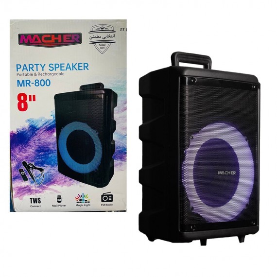 اسپیکر بلوتوث رم و فلش خور مچر (Macher) مدل MR-800