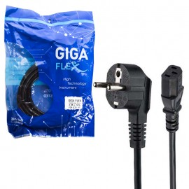کابل برق کامپیوتر گیگا فلکس (GIGA FLEX) مدل CCTV-PC 2×1 طول 3 متر