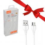 بسته 10 عددی کابل اندروید پاوربانکی طول 20 سانتی متر الدینیو (LDNIO) مدل LS540 + سه عدد رایگان