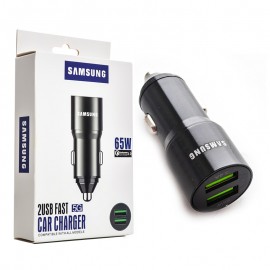 شارژر فندکی 2 پورت سامسونگ (Samsung) 65Wکپی